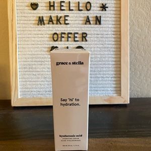 Grace & Stella hyaluronic acid hydrating serum